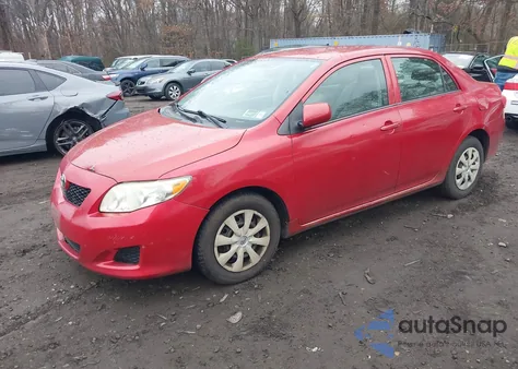 2009 Toyota Corolla Le z USA, uszkodzony, nr VIN JTDBL40E89J053796